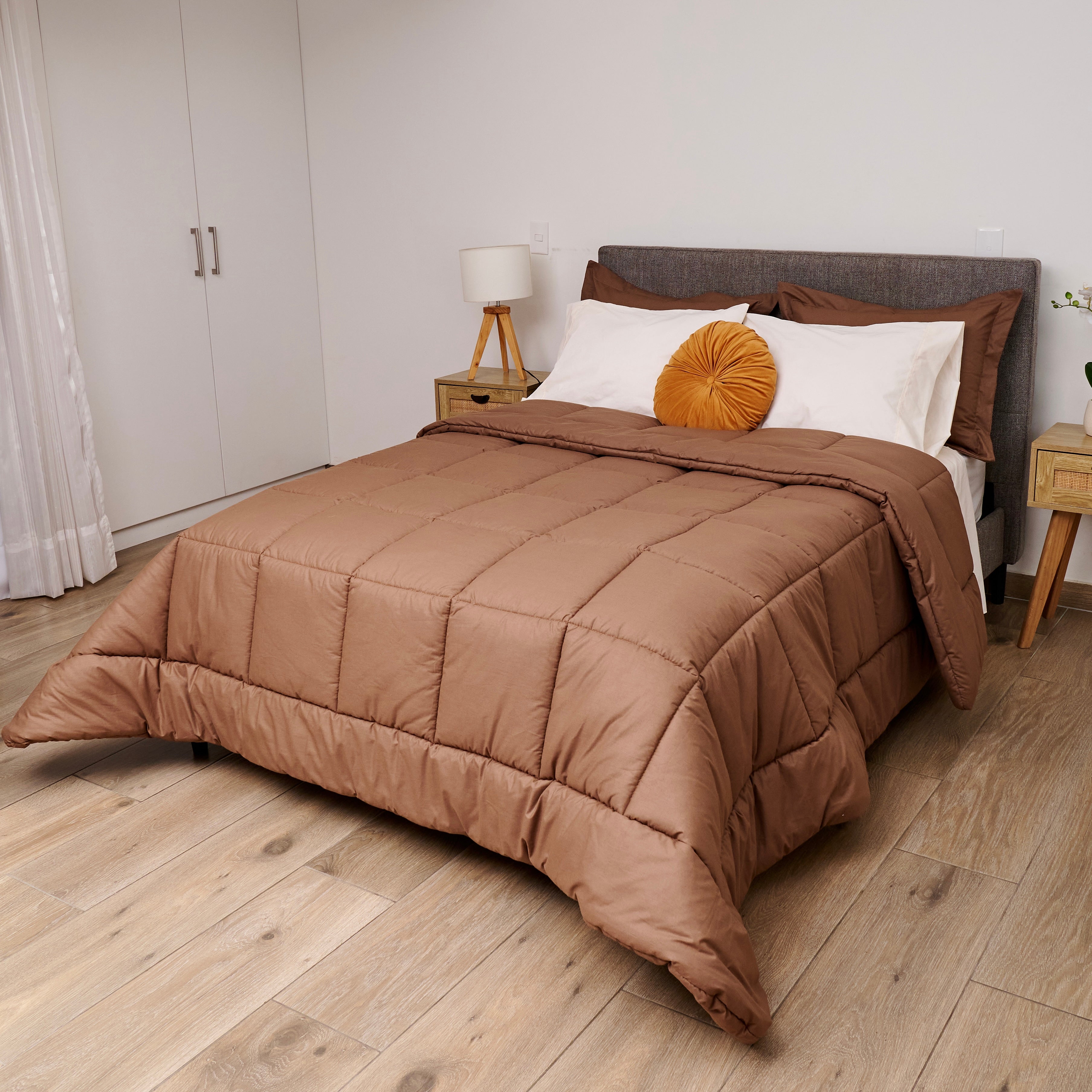 Edredón Infinity Capuchino de Algodón Pima Edredón Infinity Capuchino de Algodón Pima