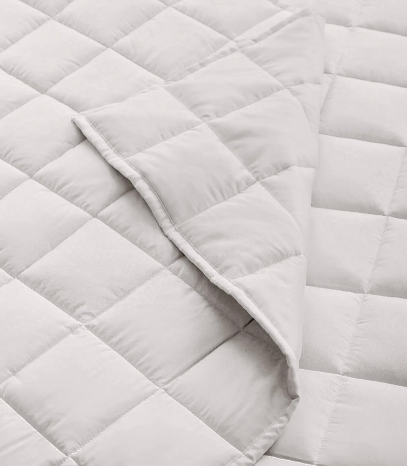 Quilt Cubrecama Blanco de Algodón Pima Quilt Cubrecama Blanco de Algodón Pima