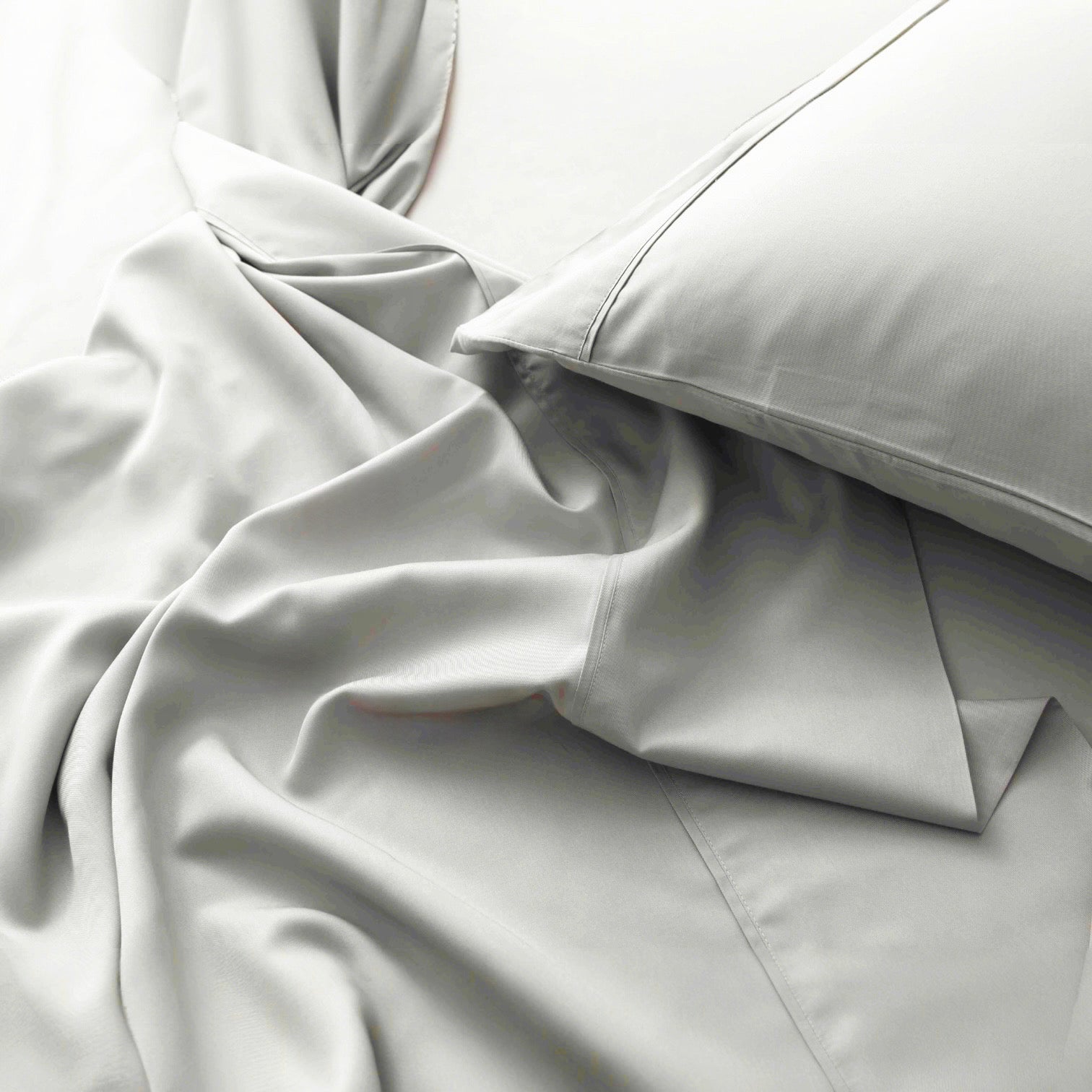 Sábanas de Bambú Deluxe Gris Plata Sábanas de Bambú Deluxe Gris Plata