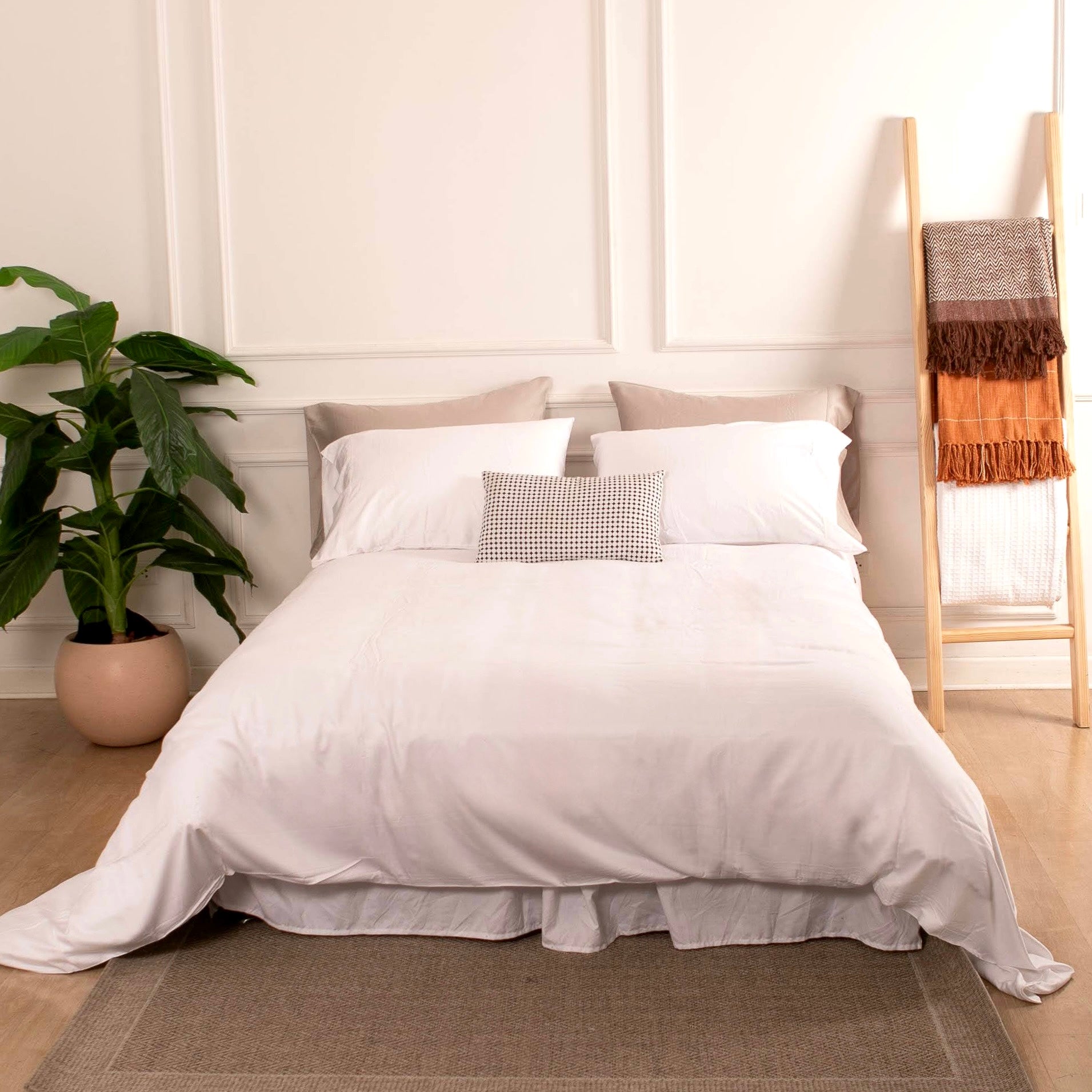 Funda de Plumón Bambú Luxury Blanco Funda de Plumón Bambú Luxury Blanco