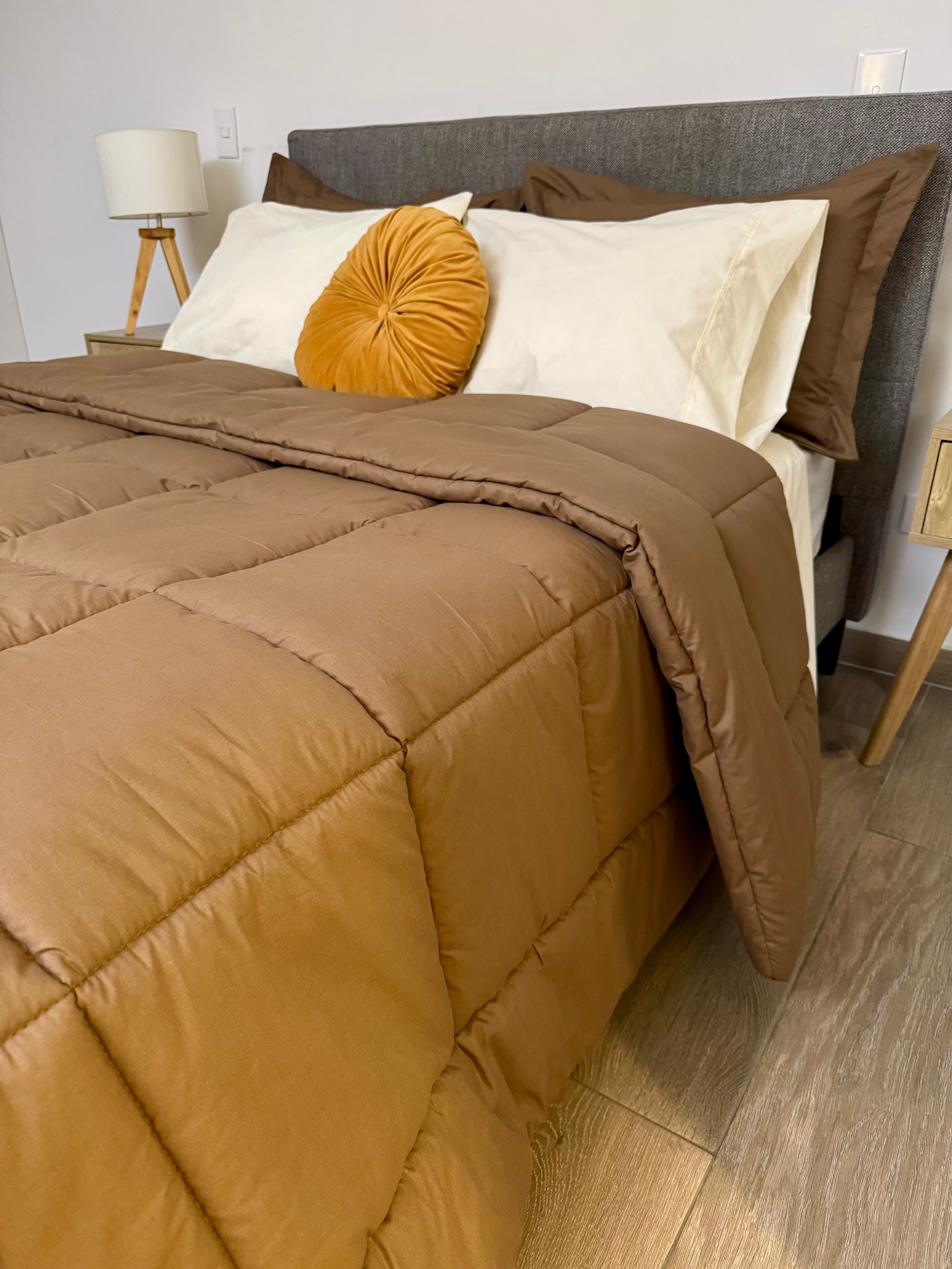 Edredón Infinity Capuchino de Algodón Pima