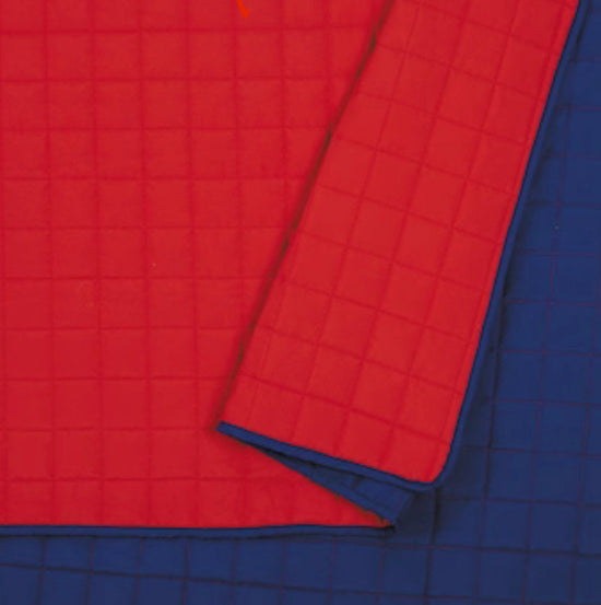 Quilt Cubrecama Rojo de Algodón Pima Quilt Cubrecama Rojo de Algodón Pima