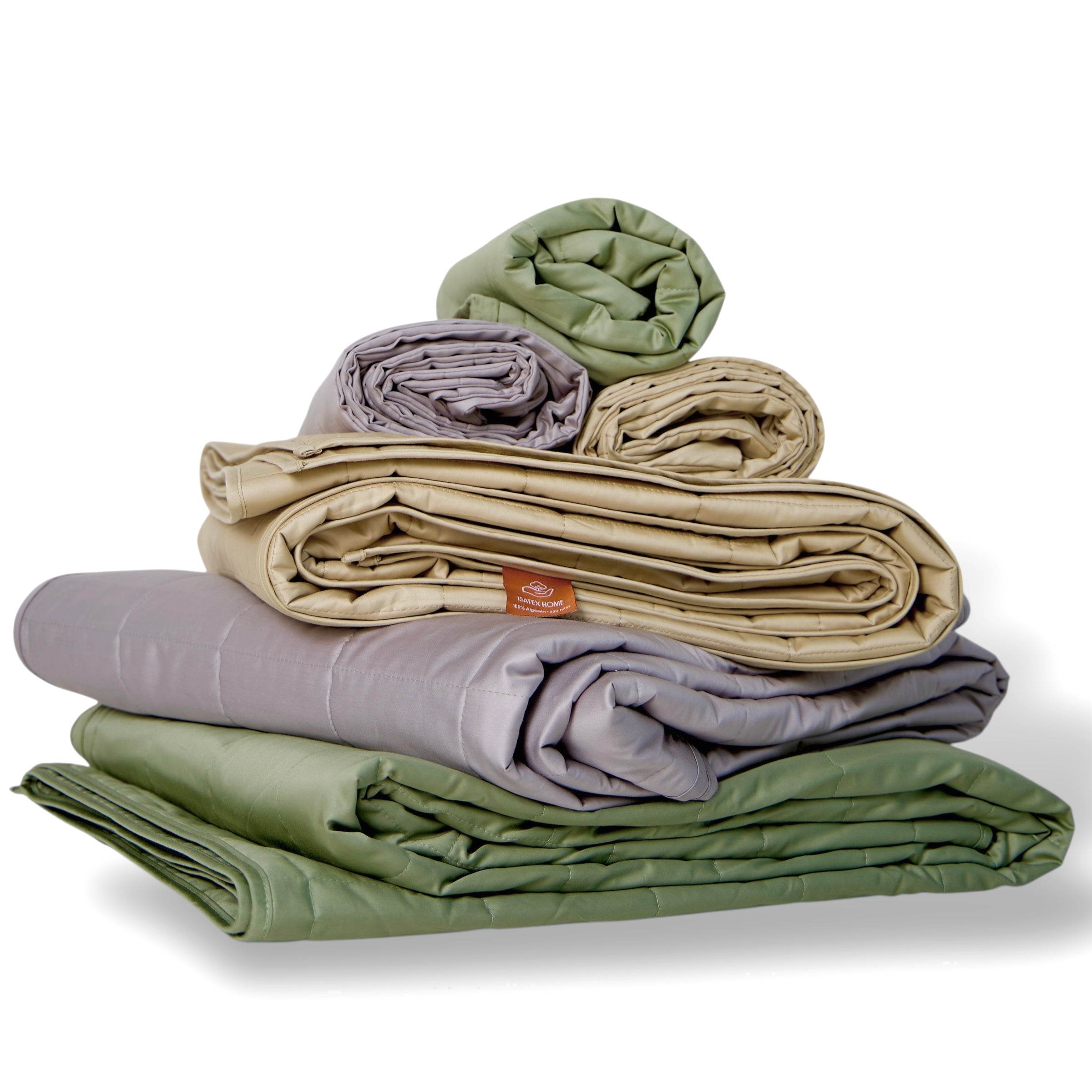 Cubrecama Algodón Premium Cubrecama algodón premium de 300 hilos, fresco, ligero y hipoalergénico. Ideal para verano y perfecto para dormitorios aesthetic gracias a sus colores tierra. Disponible en todas las medidas.