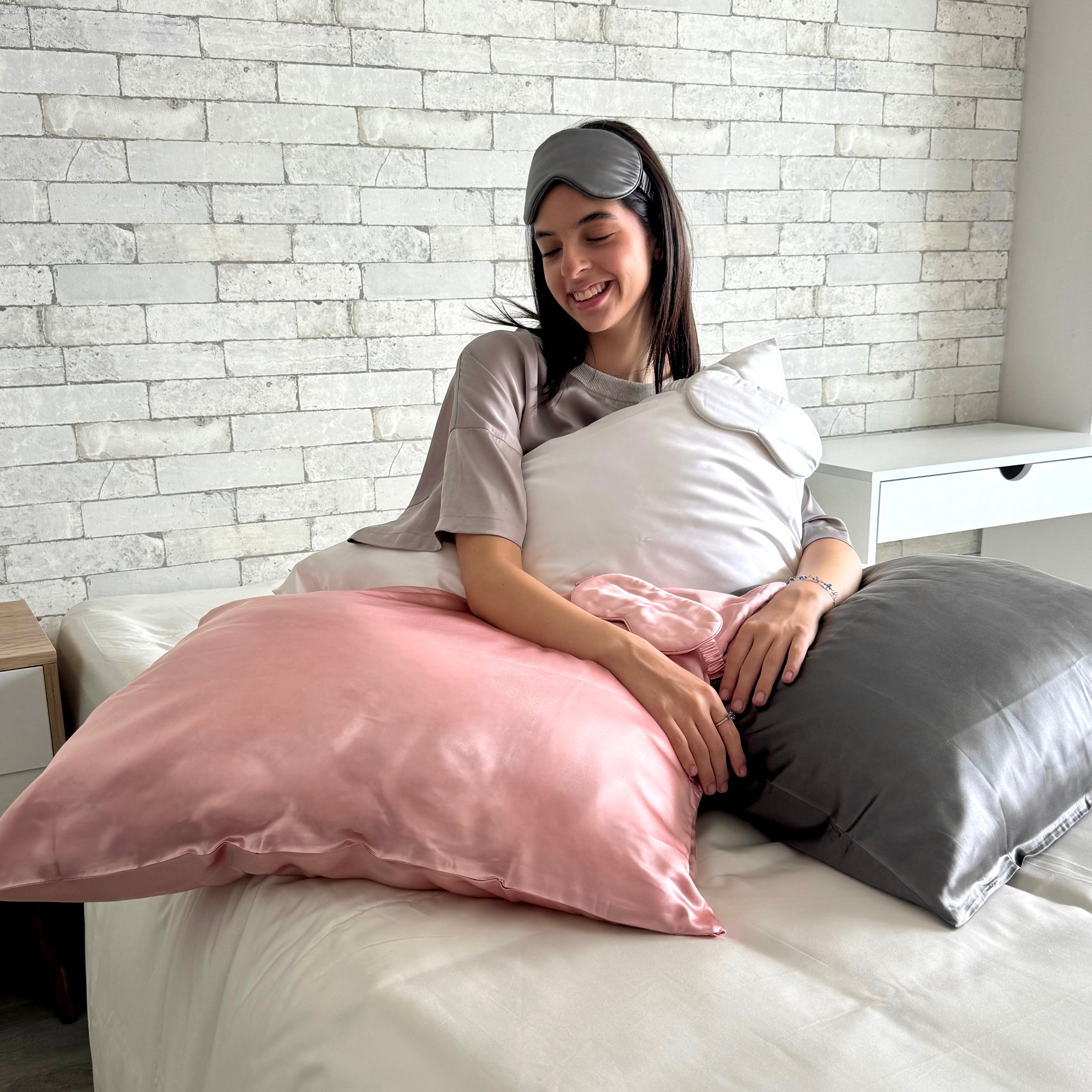 Fundas de Almohada de Seda Mulberry Fundas de Almohada de Seda Mulberry