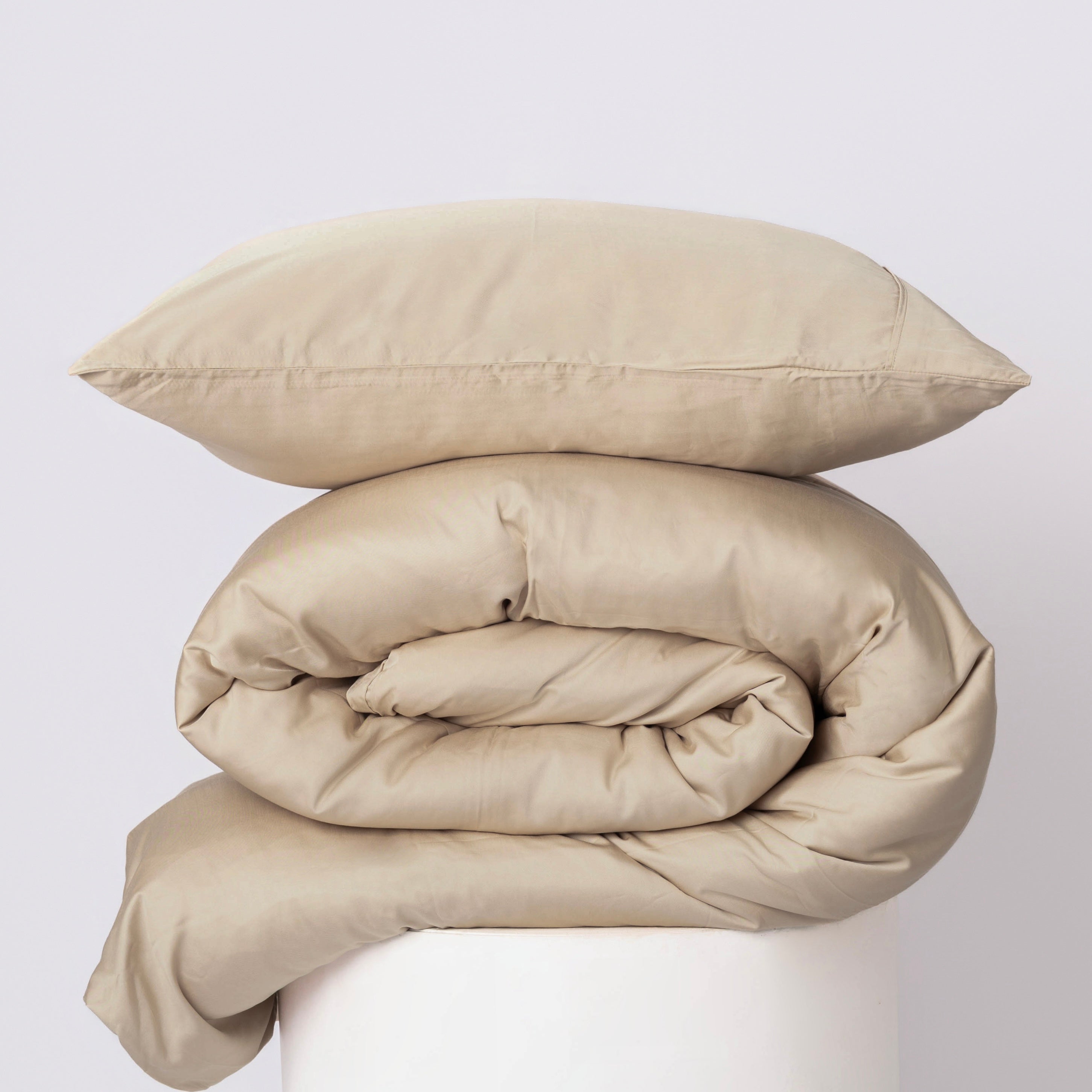 FUNDA DE PLUMÓN BAMBÚ BEIGE