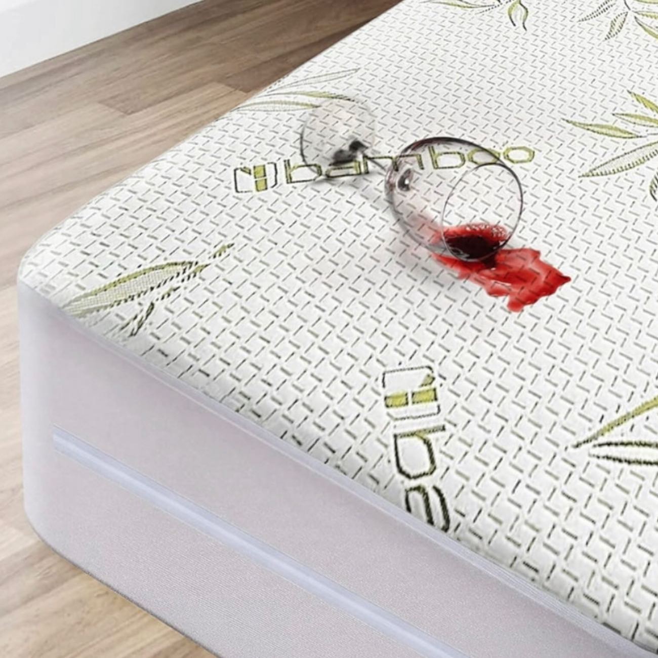 FUNDA IMPERMEABLE DE COLCHÓN DE BAMBÚ