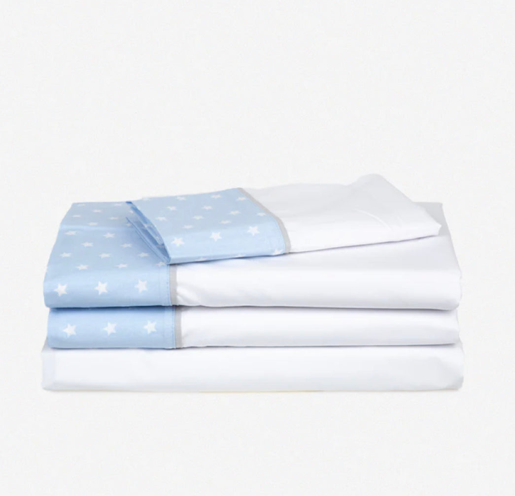Sábanas Kids Estrellas Celeste Sábanas Kids Estrellas Celeste