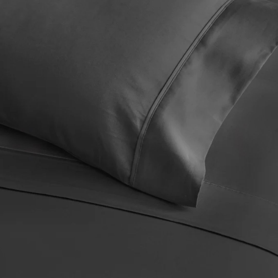 Juego de Sábanas Negro de 200 Hilos Juego de Sábanas Negro de 200 Hilos