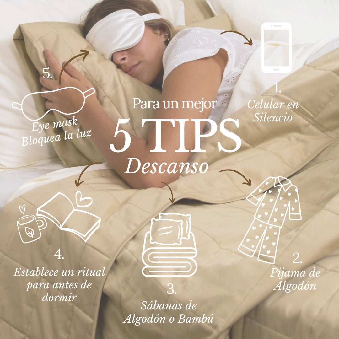 5 Tips para un mejor Descanso