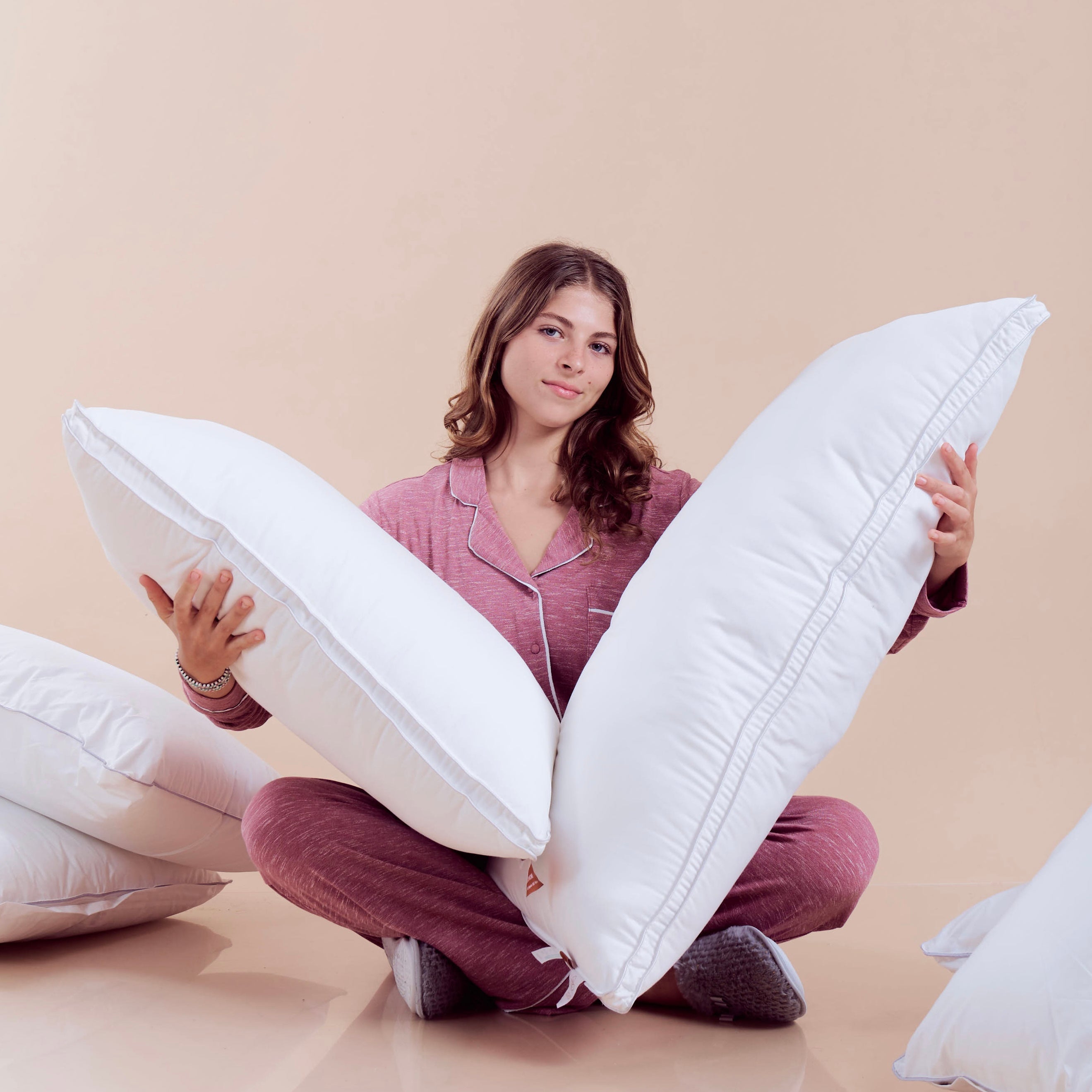Pack 2 Almohadas Hipoalergénica Microfibra 3D