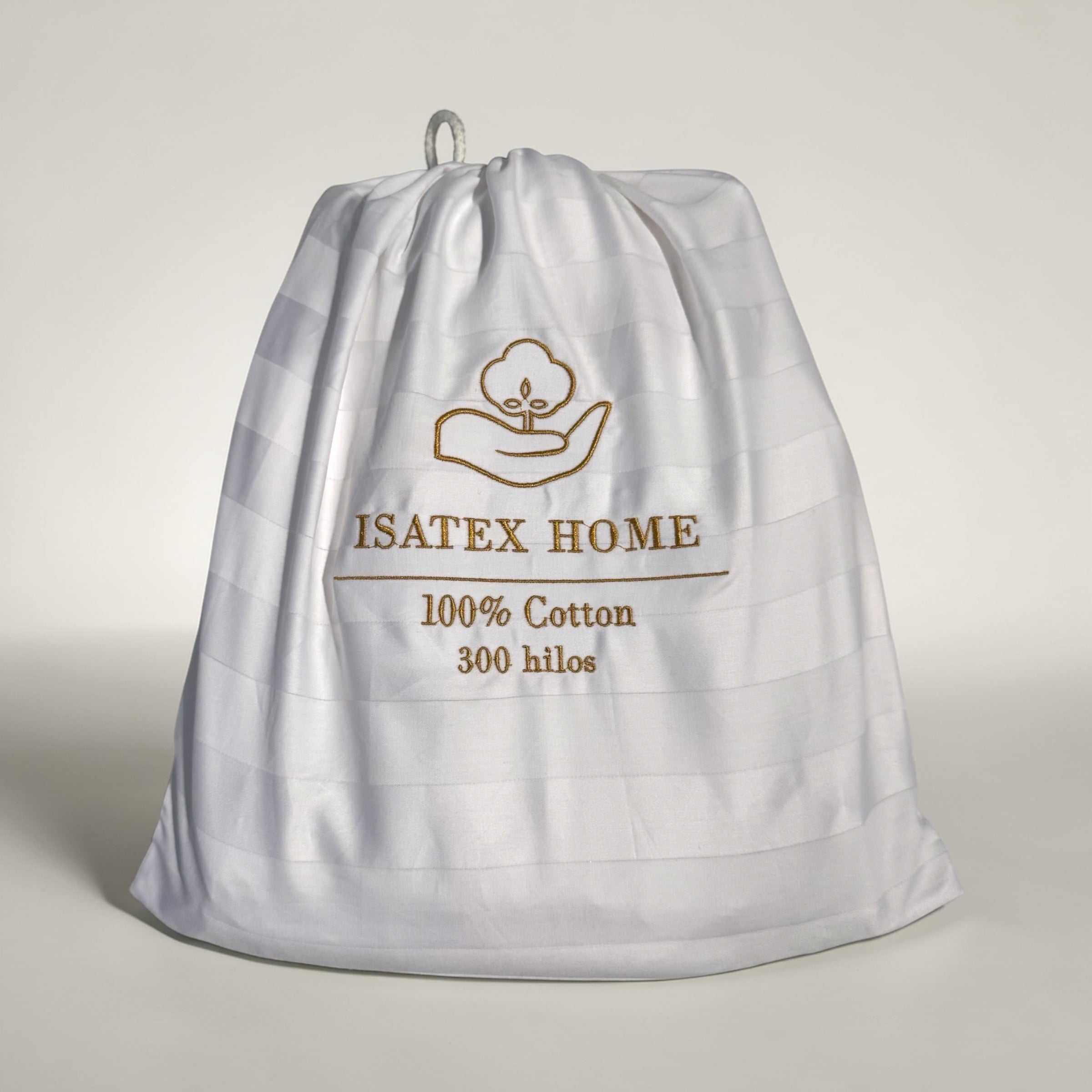 SÁBANA LISTADA HOTEL COLLECTION BLANCAS 300 HILOS