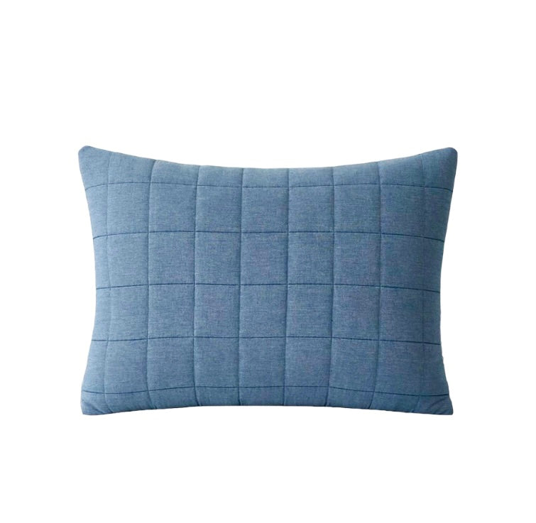 QUILT CUBRECAMA DENIM DE ALGODÓN PIMA