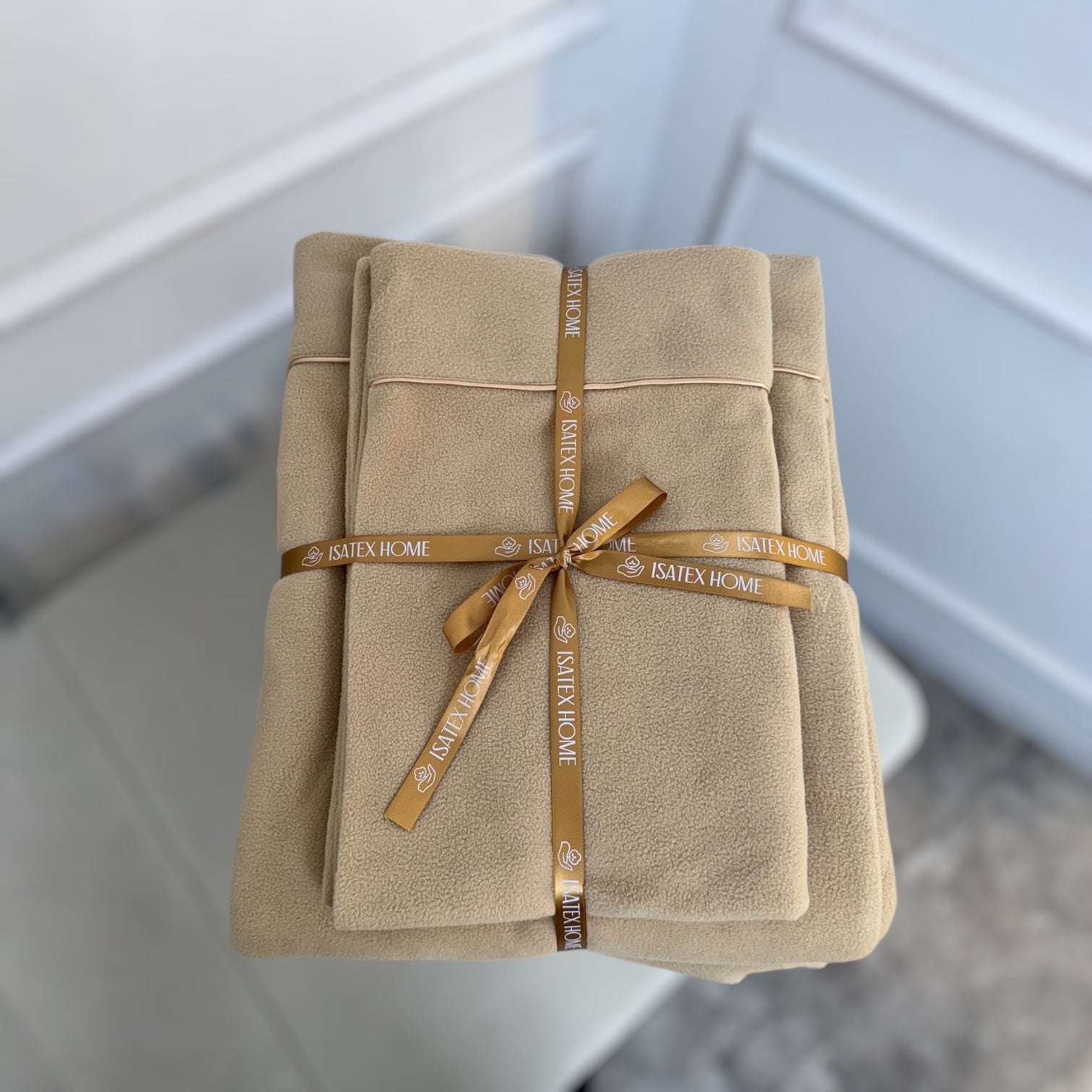 Sábanas Beige Micropolares