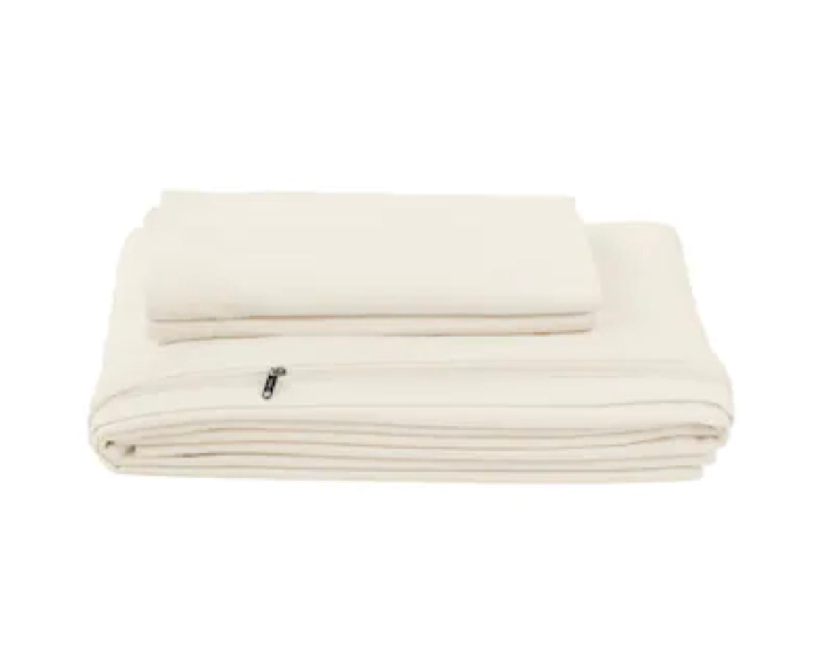 Pack Basic Plumón Hipoalergénico Grueso + Funda de Plumón Perla