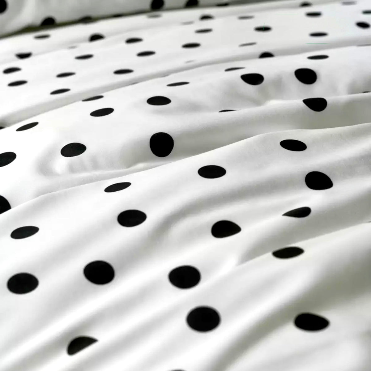 SÁBANAS DE BAMBÚ 300 HILOS POLKA DOT