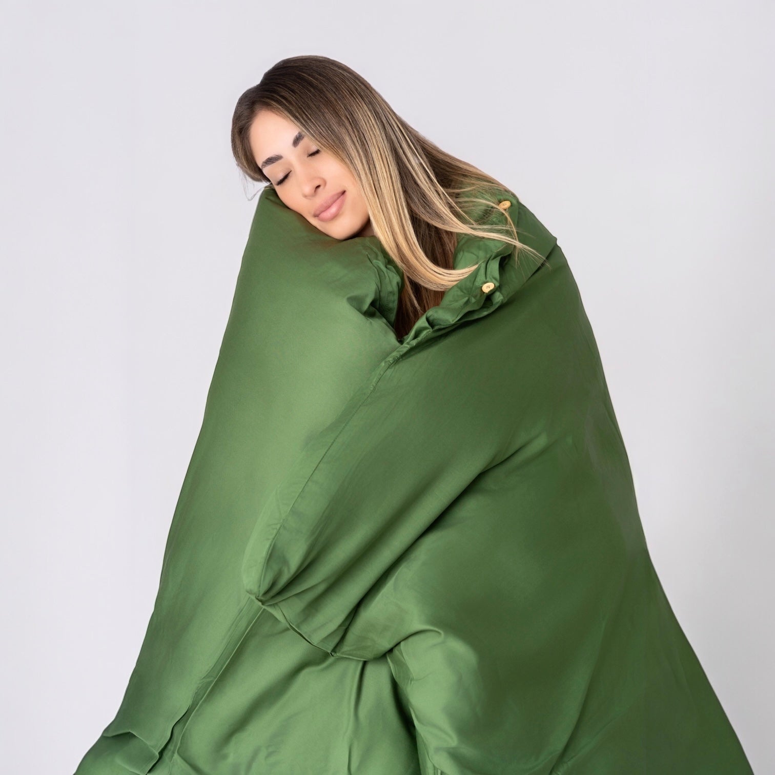 FUNDA DE PLUMÓN LUXURY BAMBÚ VERDE SILVESTRE