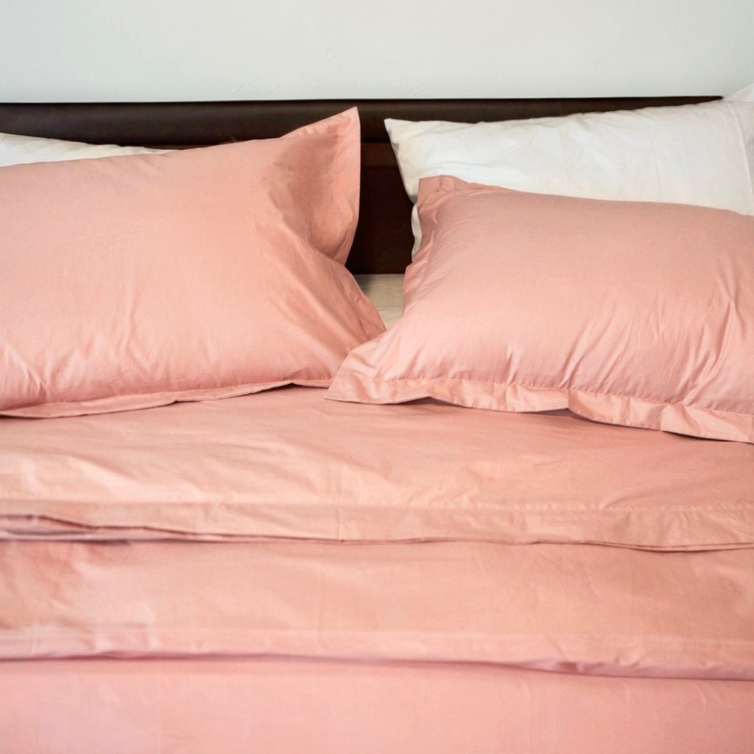 FUNDA DE PLUMÓN PIMA PERCAL ROSE NUDE