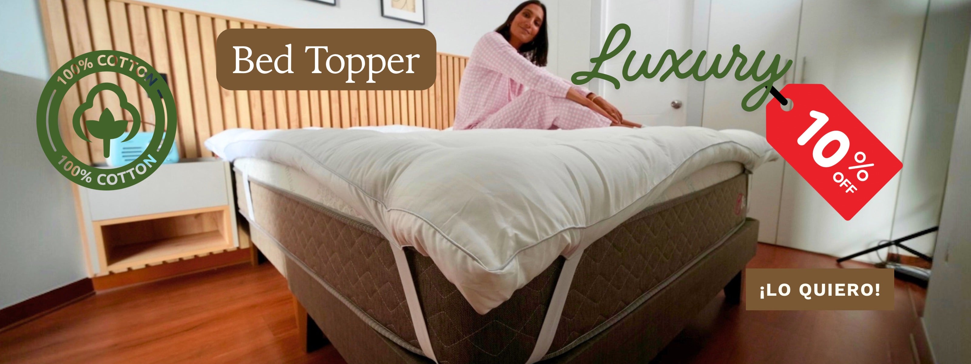 Bed topper premium