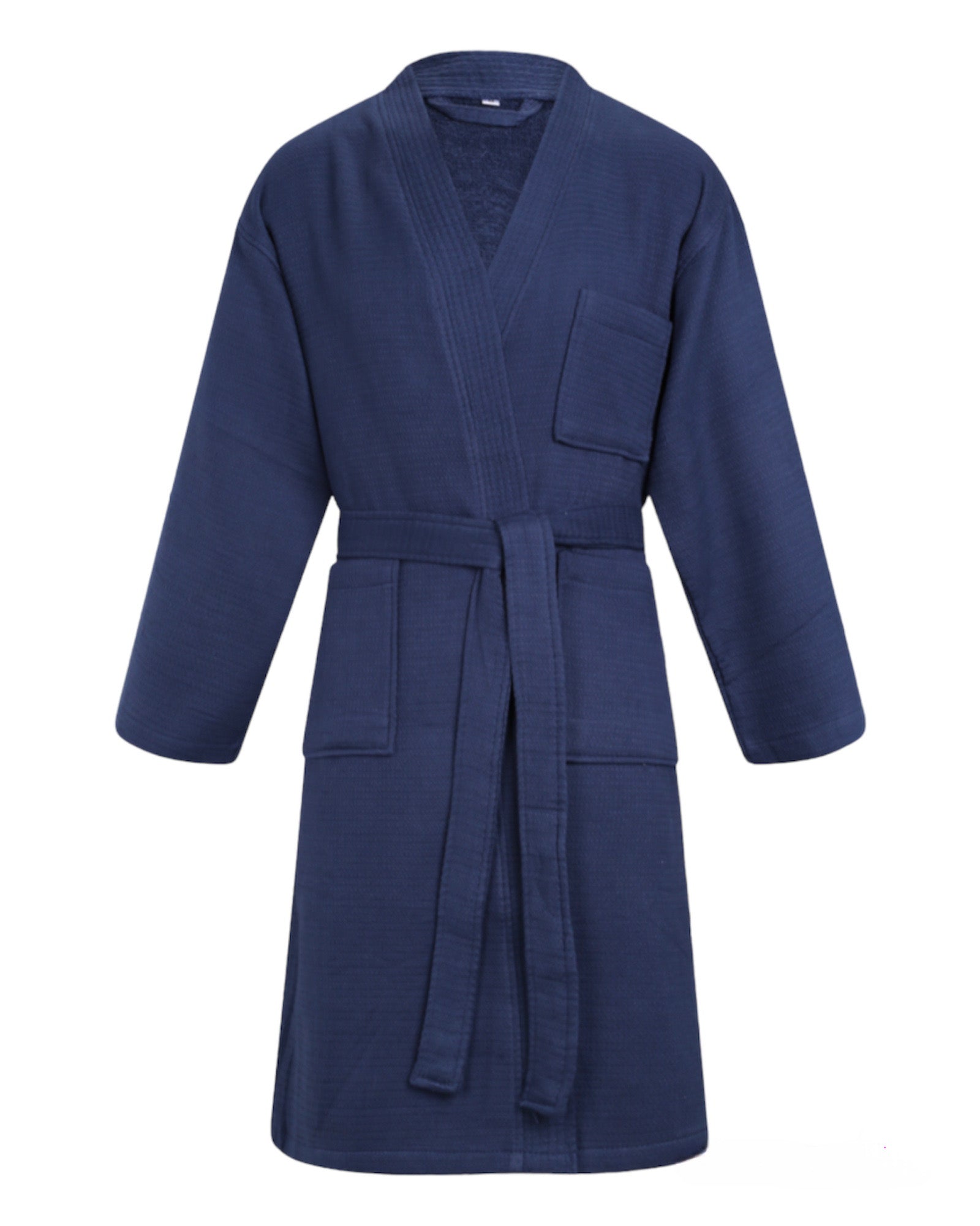 Batas de Baño Waffle de Algodón Felpa